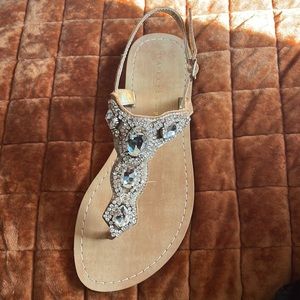 Ivanka trump bejeweled sandals